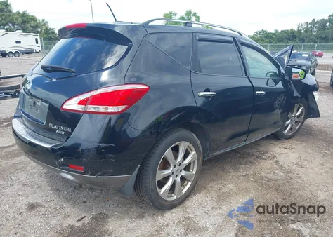 2012 Nissan Murano Le from USA, damaged, VIN JN8AZ1MW0CW222932